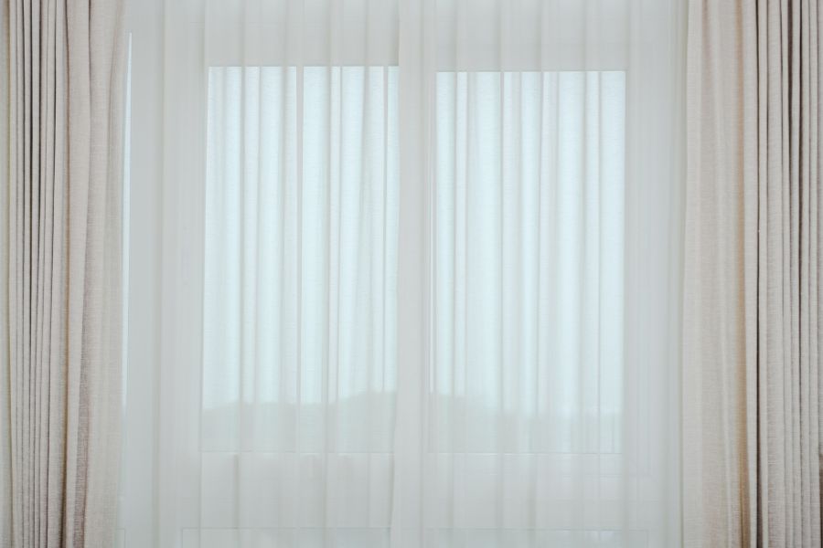 cortinas de lino